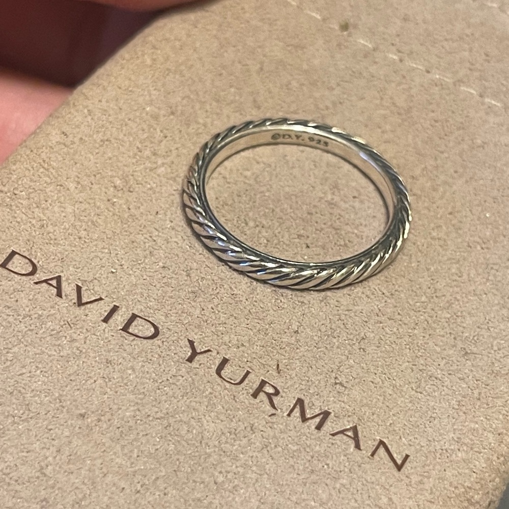 Cable Collectibles® Stack Ring in Sterling Silver